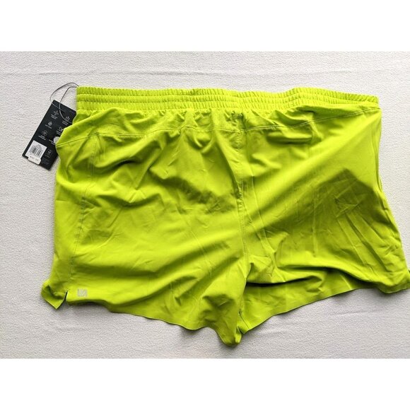 Men's VRST Accelerate Run Shorts Size XXL Chameleon Green 5" Lined Pocket NEW - Picture 9 of 9